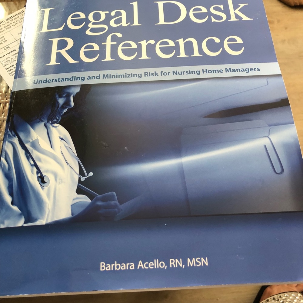 Long Term Care Legal Desk Reference